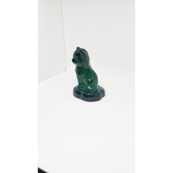 Boyd Glass Miss Cotton on Pillow cat vintage glass - Picture 3 of 4